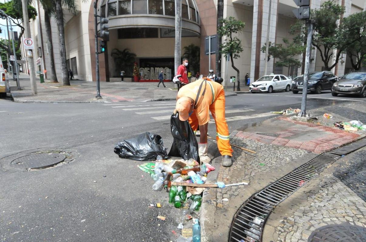 Fotos de Belo Horizonte nesta sexta-feira (03/12), aps a comemorao do bicampeonato brasileiro do Atltico.