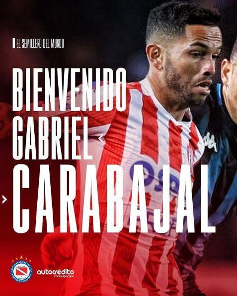 Gabriel Carabajal, meia (Argentinos Juniors, da Argentina)