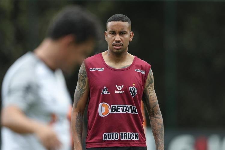 Treinamento do Atlético neste sábado, após o título brasileiro