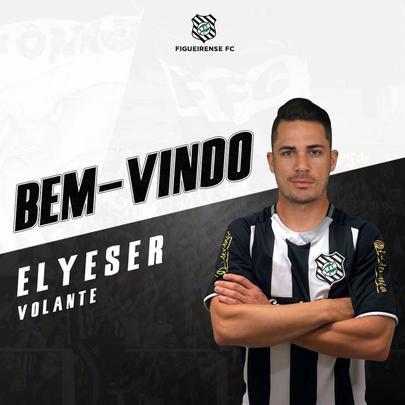 O Figueirense anunciou a contratao do volante Elyeser, que estava no Coritiba