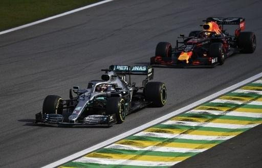 Fotos do GP Brasil de Frmula 1, realizado em So Paulo, neste domingo (17/11/2019). Vitria foi do holands Verstappen, da RBR. Ele foi seguido por Pierre Gasly, da Toro Rosso, e Lewis Hamilton, da Mercedes
