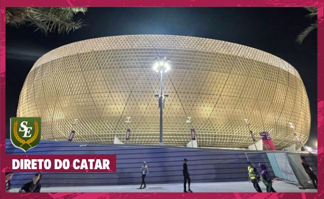 Estádio Lusail recebe a estreia do Brasil contra a Sérvia