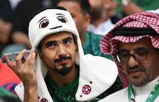 Polnia x Arbia Saudita: fotos da torcida no jogo da Copa do Mundo