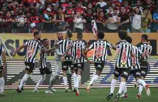 2022 - Atltico 2 (8) x (7) 2 Flamengo: Supercopa do Brasil, disputada na Arena Pantanal