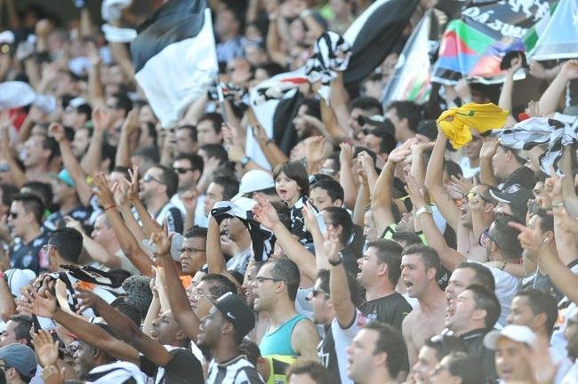 Torcedores do Atl�tico no Independ�ncia na partida contra o Flamengo pelo Brasileiro