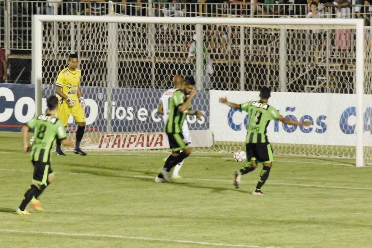 Amrica goleou Luverdense no Passo das Emas com gols de Renan Oliveira, Luan e Neto Moura
