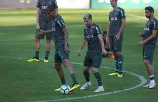 Atltico se prepara para enfrentar o Paran; veja fotos