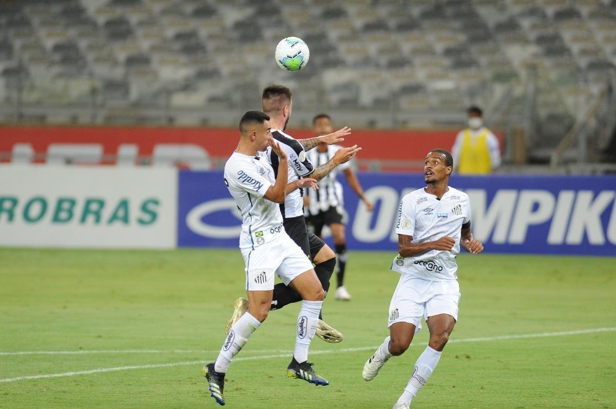Fotos de Atltico x Santos, no Mineiro, pelo Campeonato Brasileiro