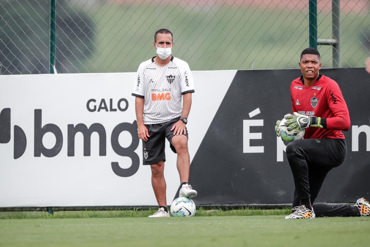 Fotos do treino do Atltico nesta quinta-feira