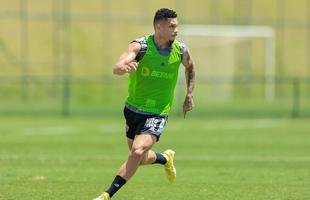 Atltico treinou na manh desta segunda-feira (16/1) na Cidade do Galo.