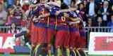 Barcelona venceu o Granada por 3 a 0 e iniciou a festa: jogadores no campo, torcida na Catalunha