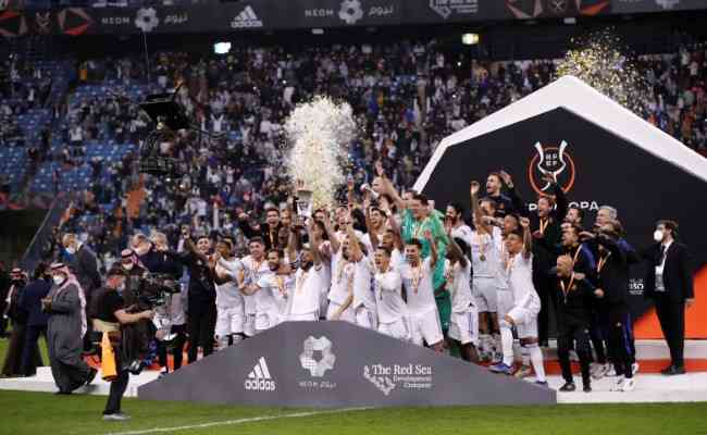 Real Madrid fatura Supercopa da Espanha, disputada na Arábia Saudita 