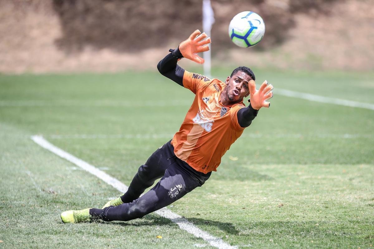 Com Sette Cmara em campo, Atltico se prepara para jogo contra o So Paulo