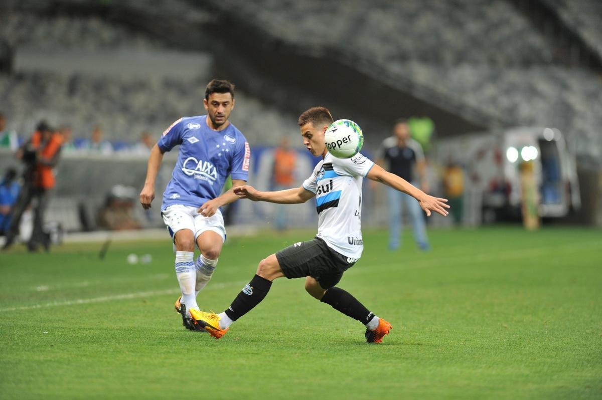 Fotos do jogo entre Cruzeiro e Grmio