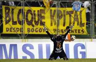 Arqueiro do Deportes Tolima nos dois confrontos com o Corinthians, o goleiro Antony Silva no foi vazado por Ronaldo e seus companheiros