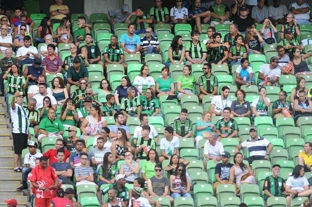 Independncia recebeu pblico pequeno no clssico entre Amrica e Atltico, pelo Campeonato Mineiro