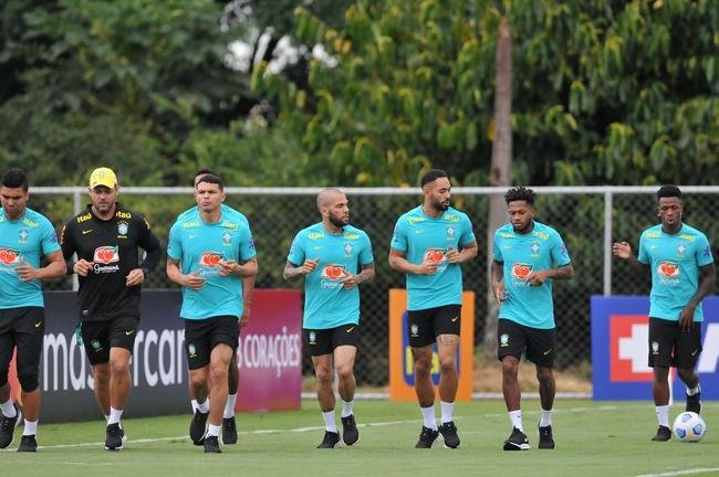 Sele��o Brasileira realizou treinamento na tarde deste s�bado (29/1) na Toca da Raposa II