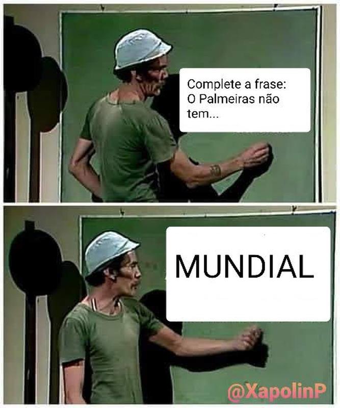 Veja os memes da derrota do Palmeiras para o Chelsea, por 2 a 1, na final do Mundial de Clubes