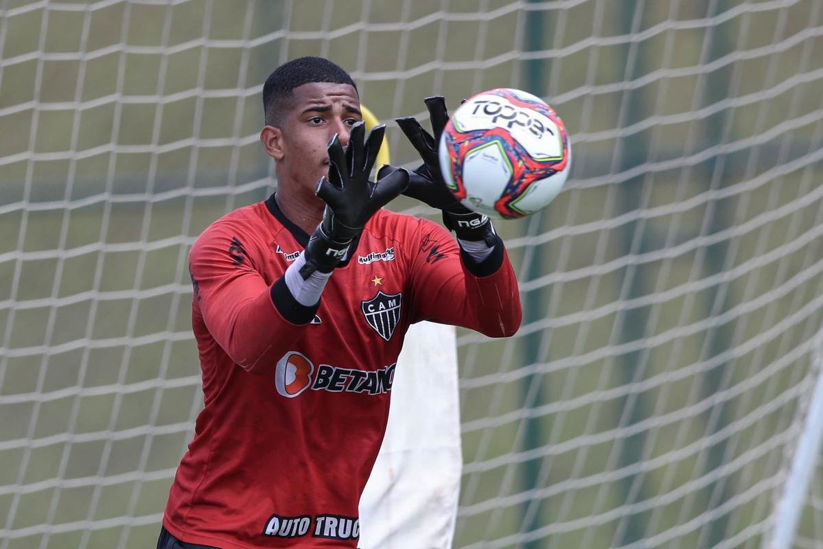 Treino do Atltico em 15/3/2021, na Cidade do Galo