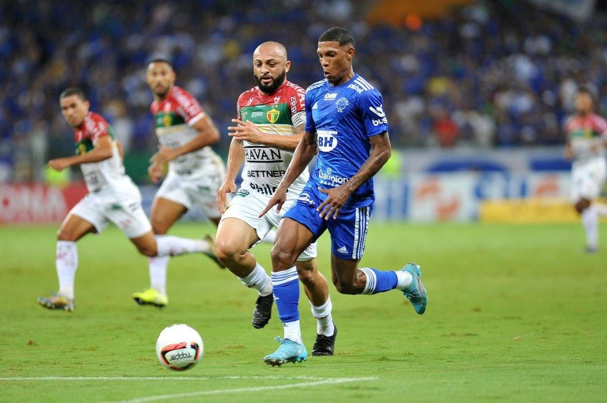 Fotos do jogo entre Cruzeiro e Brusque, no Mineiro, em Belo Horizonte, pela segunda rodada da Srie B do Campeonato Brasileiro