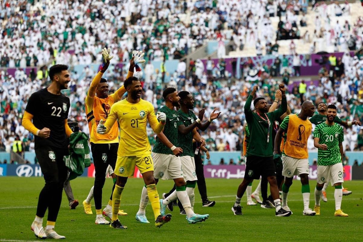 Arbia Saudita venceu a Argentina por 2 a 1, de virada, na estreia na Copa do Mundo no Catar