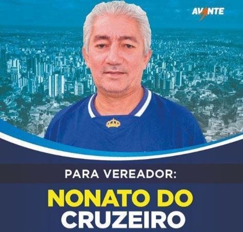 Ex-lateral-esquerdo do Cruzeiro, Nonato (Avante) recebeu 409 votos para vereador em Belo Horizonte e no foi eleito.