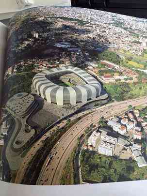 Novas imagens do projeto do estdio do Atltico vazaram 