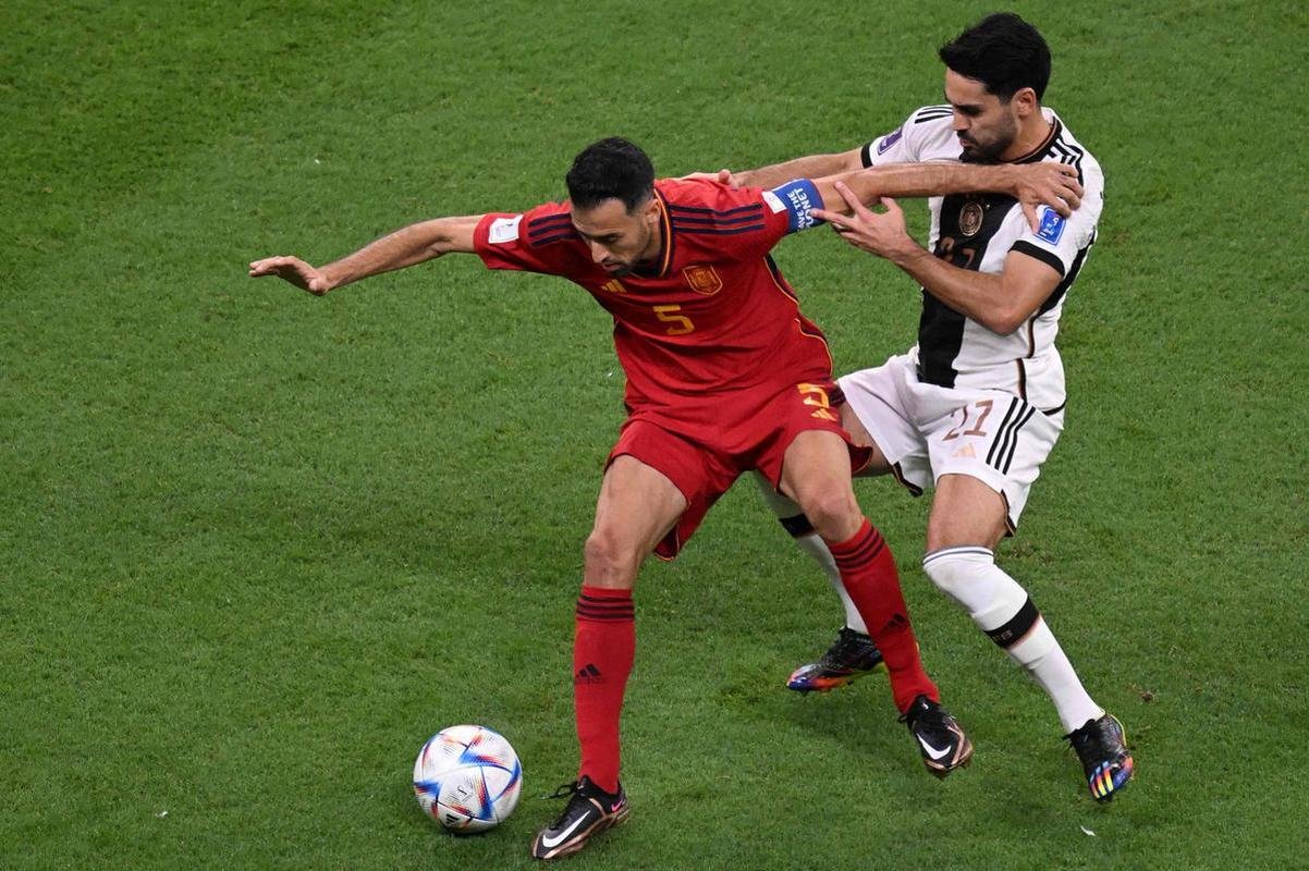 Fotos de Espanha x Alemanha, neste domingo, no Estdio Al Bayt, pelo Grupo E da Copa do Mundo no Catar