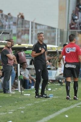 Fotos do primeiro tempo da finalssima do Mineiro, entre Atltico e Cruzeiro, no Independncia