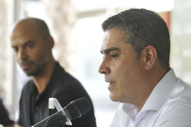 Marques foi apresentado pelo presidente Srgio Sette Cmara