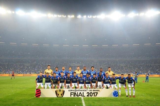 Lucas Romero pelo Cruzeiro na temporada 2017