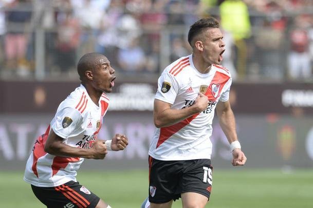 Fotos do jogo entre Flamengo e River Plate