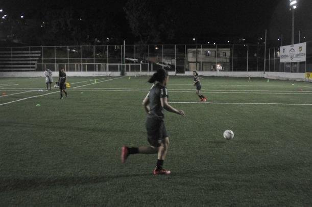 Reportagem acompanhou rotina de treinos do time feminino do Atltico