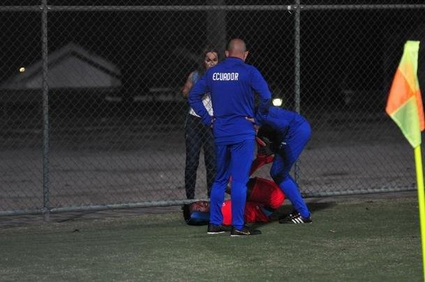 Jogadores do Equador participaram de segundo trabalho no Sesc Venda Nova, na Regio Norte de Belo Horizonte
