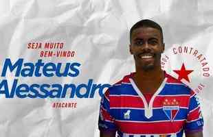 O Fortaleza anunciou a contratao de Matheus Alessandro, do Fluminense, por emprstimo at o fim deste ano