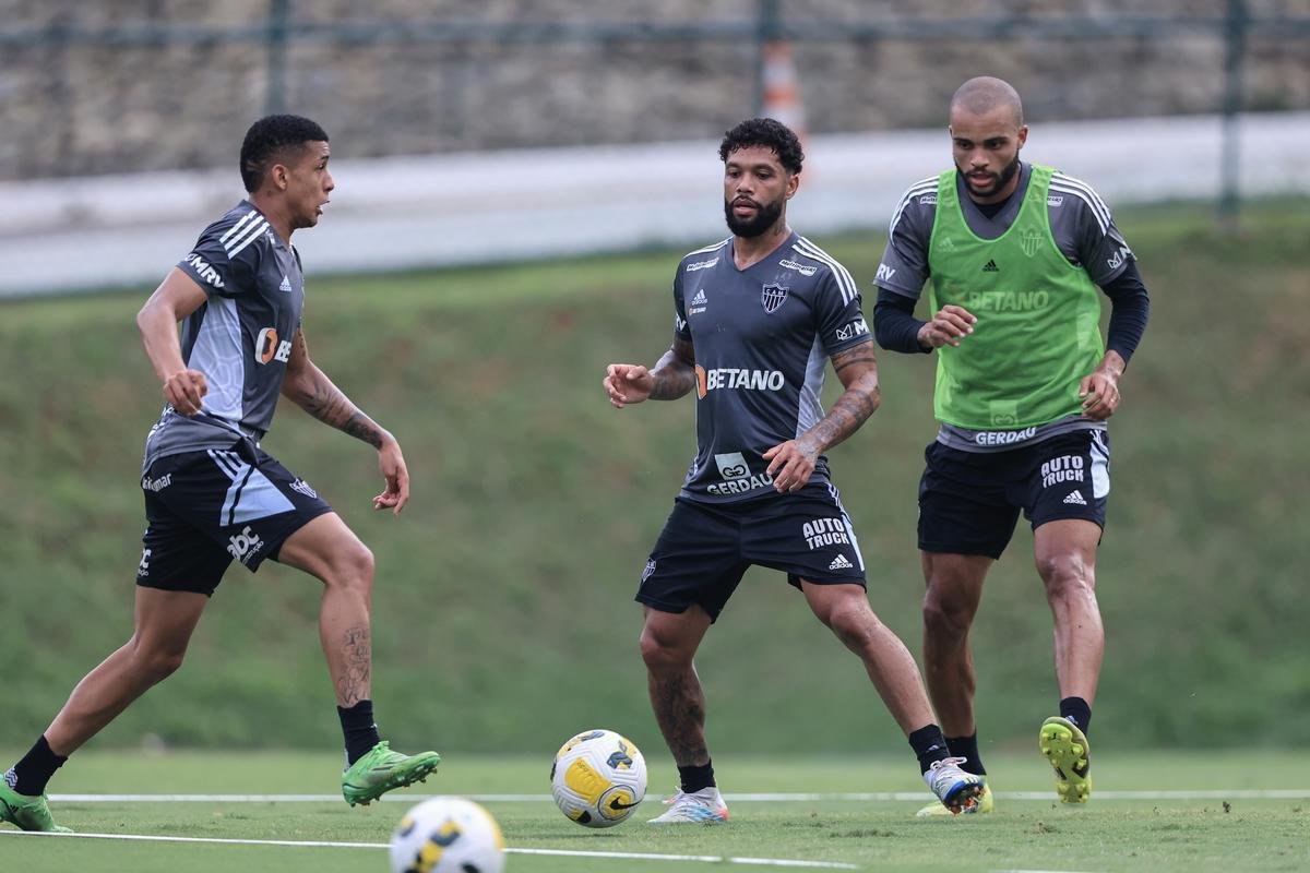 Atltico inicia preparao para enfrentar o Cuiab