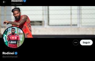 Jogadores que estiveram no Flamengo em 2022 foram hackeados no Twitter