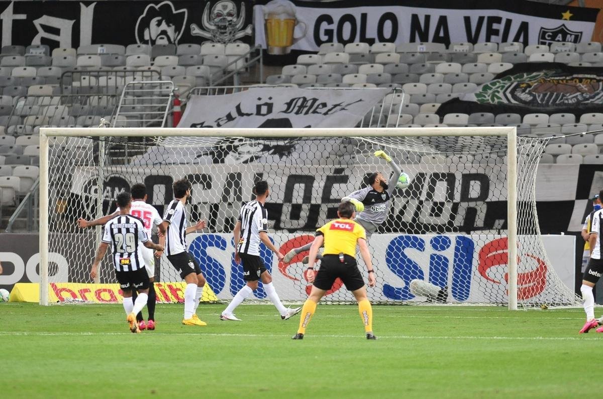 Melhores imagens do duelo entre Atltico e Bragantino, pela Srie A do Brasileiro