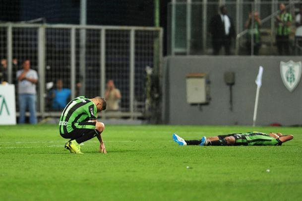 Veja fotos da derrota que acabou com o sonho de acesso do Amrica  Srie A 2020
