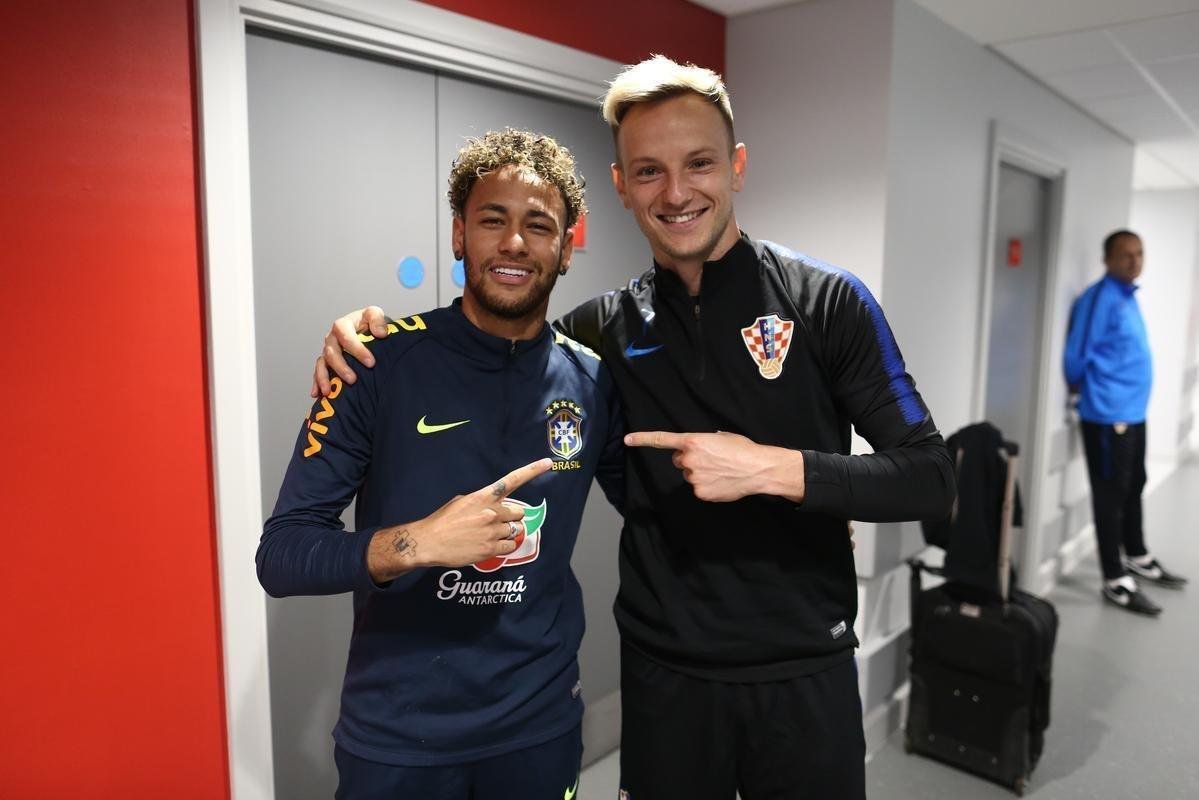 Veja imagens do último treino do Brasil antes do amistoso contra a Croácia