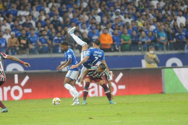 Fotos do jogo de volta das oitavas de final da Copa do Brasil, no Mineiro, entre Cruzeiro e Fluminense (Juarez Rodrigues/EM/DAPress)