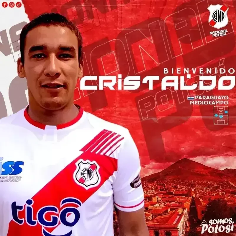 Nacional Potos (Bolvia) contratou o meio-campista Gustavo Cristaldo