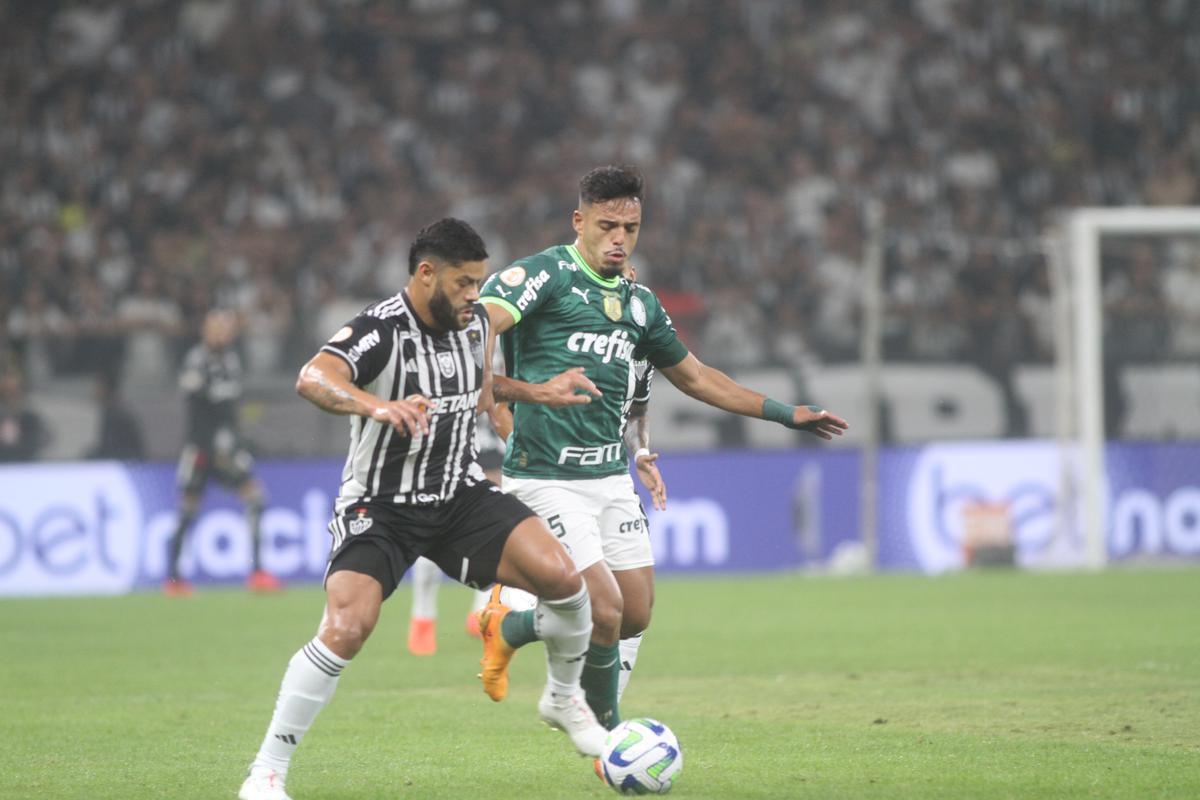 Fotos do jogo entre Atltico-MG e Palmeiras, pelo Brasileiro