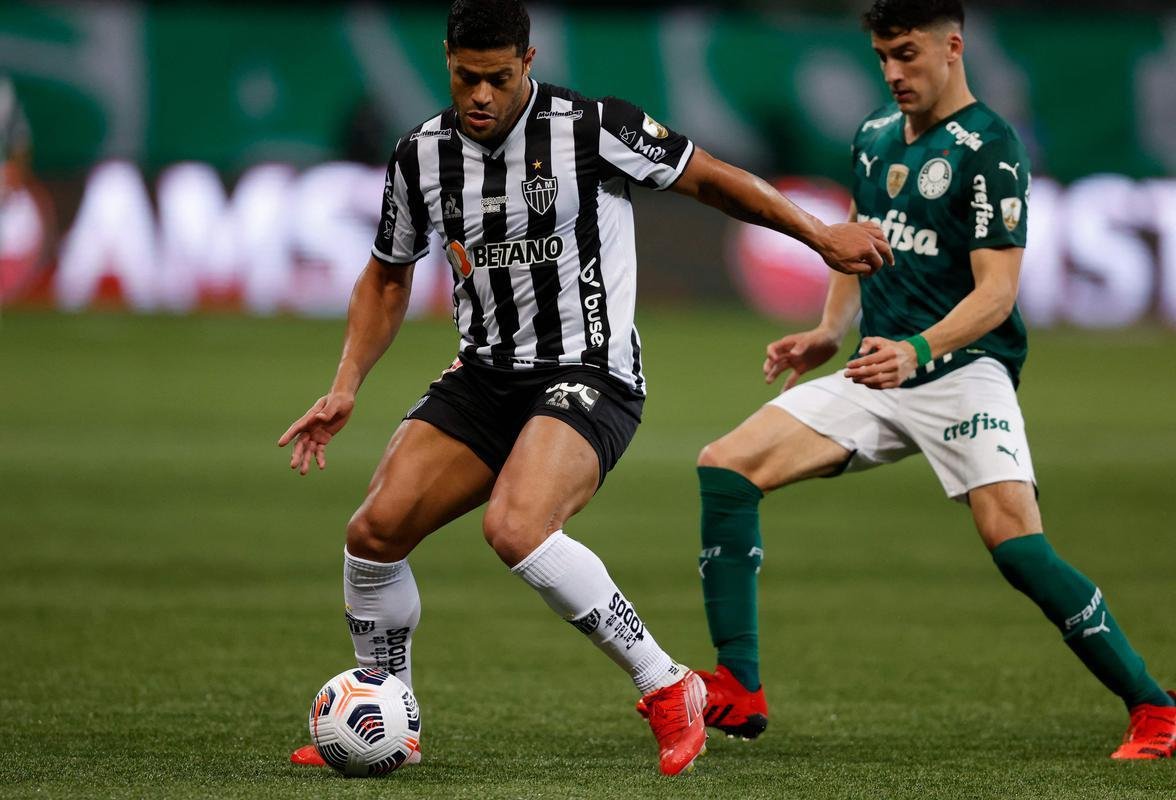 Fotos do jogo de ida da semifinal da Copa Libertadores de 2021, entre Palmeiras e Atltico, no Allianz Parque, em So Paulo