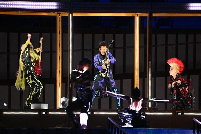 Fotos da Cerimnia de Abertura dos Jogos Paralmpicos de Tquio