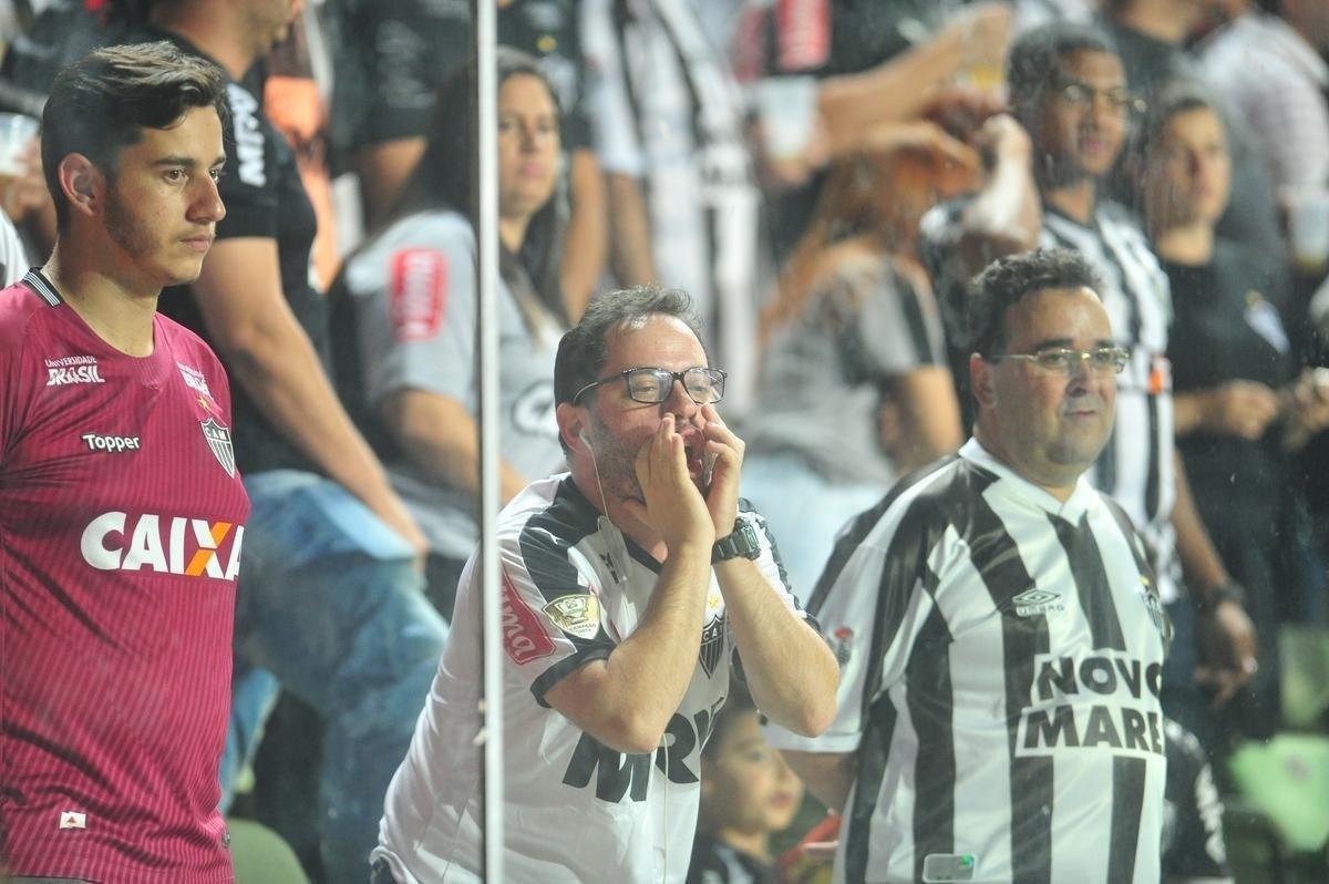 Fotos da torcida do Atltico no Independncia na partida contra La Equidad pela Copa Sul-Americana