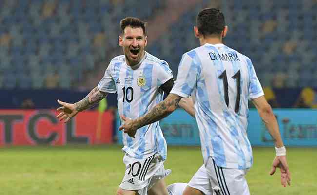 Messi teve grande atuao pela Argentina