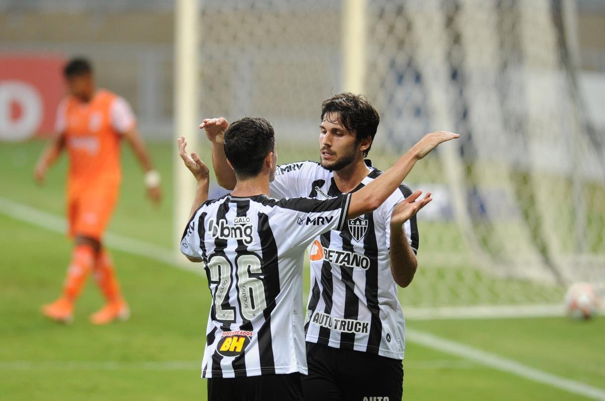 Fotos do jogo entre Atltico e Coimbra, no Mineiro, em Belo horizonte, pela quinta rodada do Campeonato Mineiro de 2021