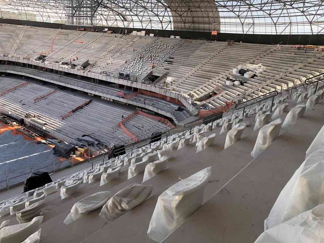 Fotos da Arena MRV deste ms de agosto de 2022