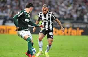 Fotos do jogo de ida das quartas de final da Copa Libertadores, entre Atlético e Palmeiras, no Mineirão